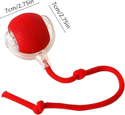 Interactive Rolling Dog Toy – 360° Electric Smart Rolling Ball for Dogs and Cats