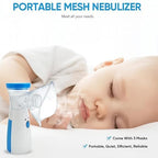 PureBreath™ – Compact Nebulizer | Gentle Vapour | Safe Relief Anytime, Anywhere