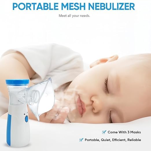 PureBreath™ – Compact Nebulizer | Gentle Vapour | Safe Relief Anytime, Anywhere