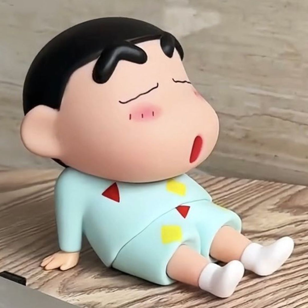 Sleepy ShinChan Mobile Holder | Sitting Figure Mobile Stand ( Cash on delievery available)