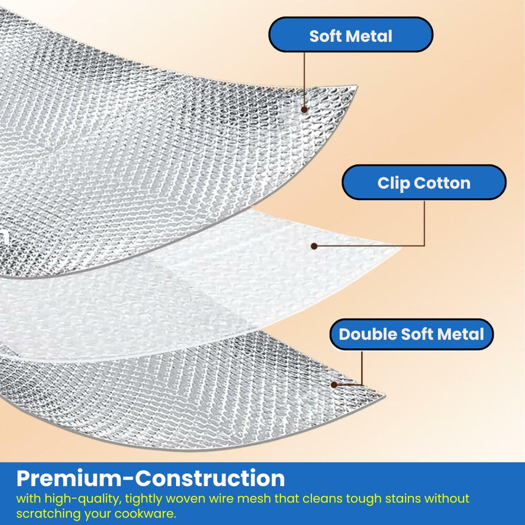 Multifunctional Non-Scratch Wire Dishcloth (COD+ Rs.30 Off using UPI)