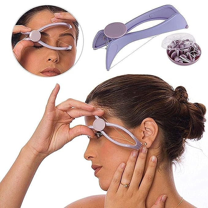 Eyebrow Threading Tool | Painless Face Hair Remover for Women