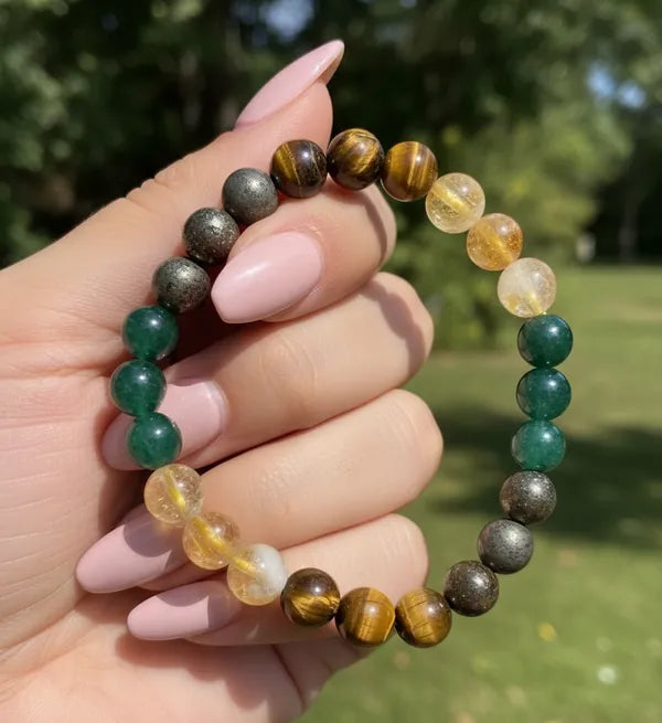 Money Magnet Bracelet (Attract Wealth, Luck & Grounded Growth)